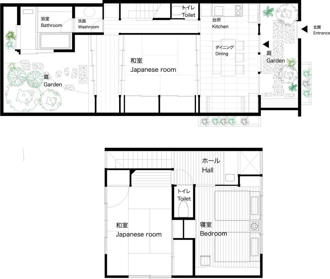 Villa Yoitsubaki Machiya House Kyōto Exterior foto